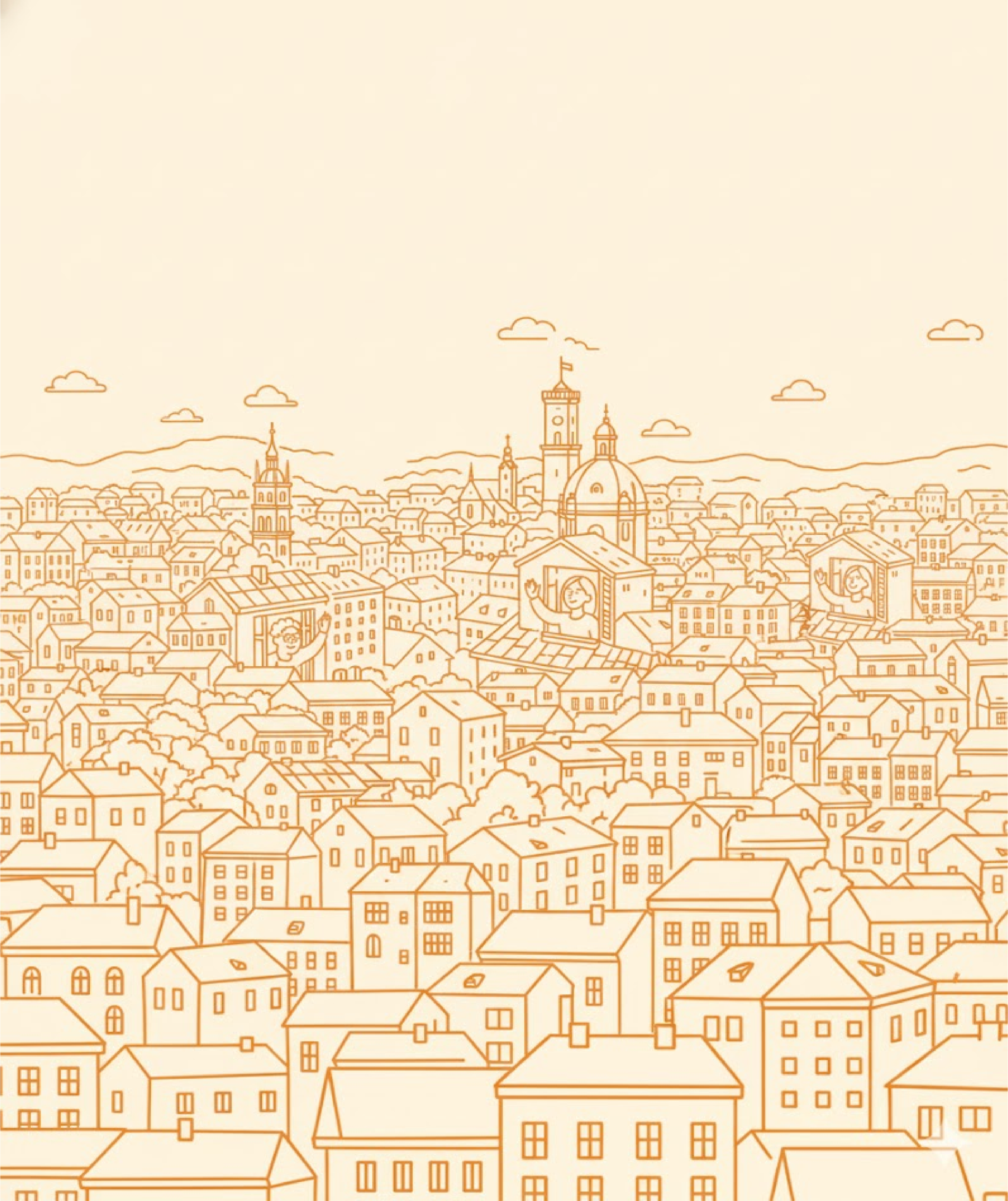 Ілюстрація панорами Львова